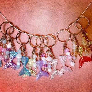 Mermaid keychains!